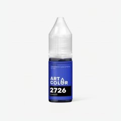 Краситель пищевой гелевый водорастворимый Art Color "Electric 2726 Синий" 10 мл 2726