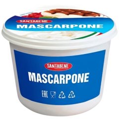 Сыр маскарпоне Santabene 80% 500 г 